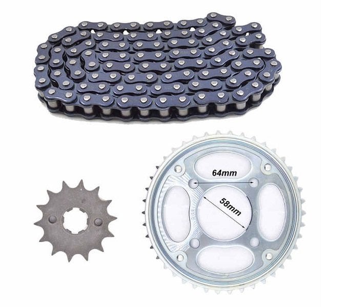 CBF 150 ZİNCİR DİŞLİ SET OEM.