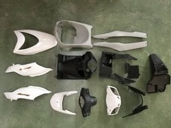 Honda Spacy 110 Kaporta Seti Beyaz GT