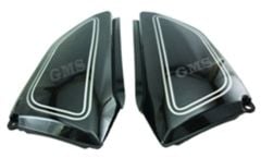 MONDİAL KT 125 YAN KAPAK SİYAH TAKIM.