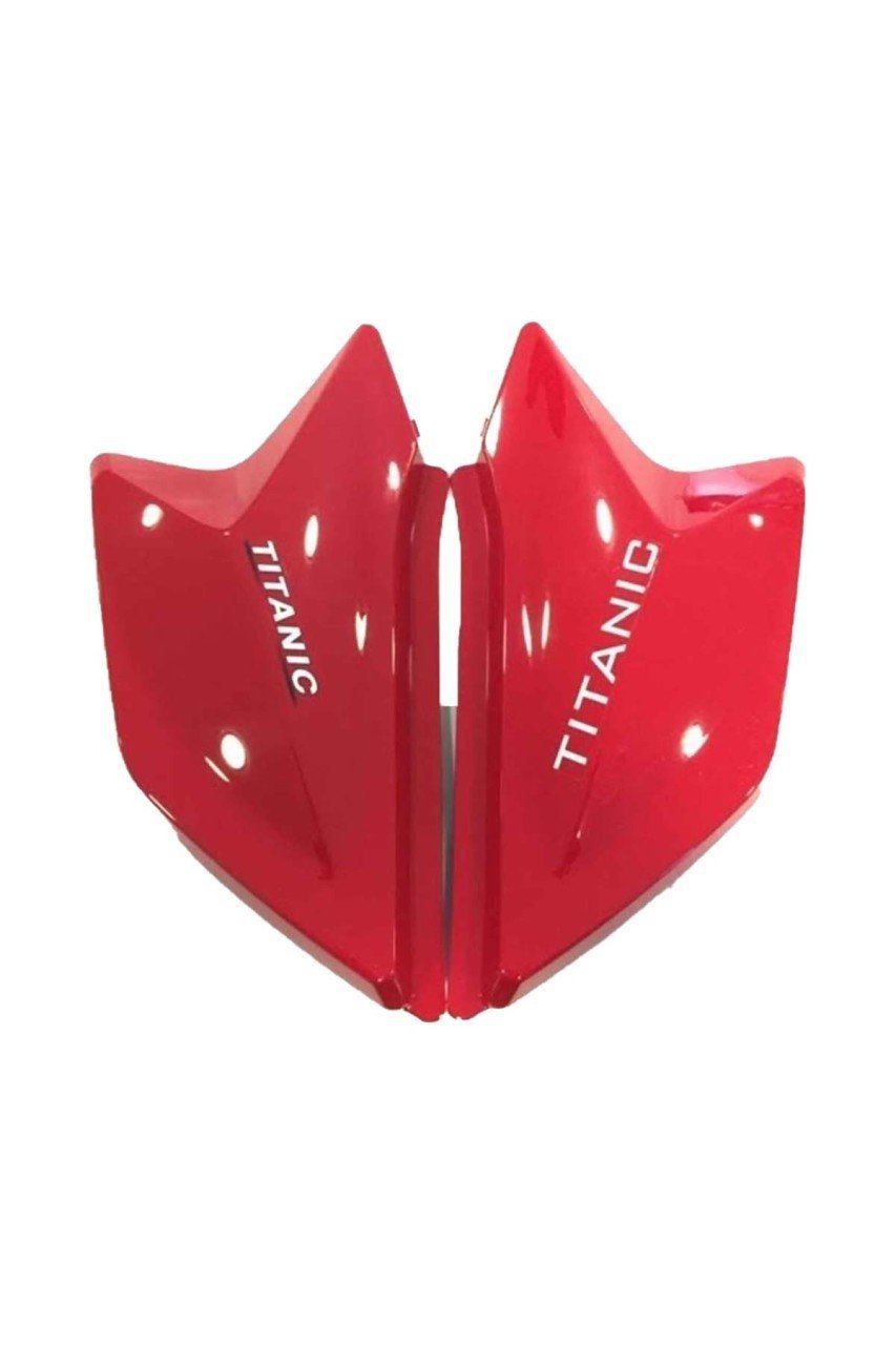 RKS TİTANİC 150 YAN KAPAK KIRMIZI TAKIM ORİJİNAL.