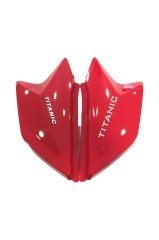 RKS TİTANİC 150 YAN KAPAK KIRMIZI TAKIM ORİJİNAL.