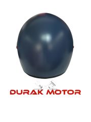 ÇENESİZ KASK MAT MAVİ İTHAL