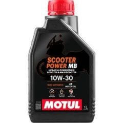 Motul Scooter Power MB 10W30 4T 1 Litre Motor Yagi