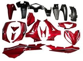 KUBA EGE 100 KAPORTA SETİ KIRMIZI 19 PARÇA OEM