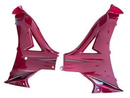 Kuba Ege 50cc/100cc İç Rüzgarlık Sag/Sol Takım Kırmızı Oem