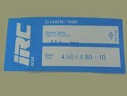 İÇ LASTİK 4.50/4.80-10 (EĞRİ SİBOP) (8589) IRC TR89