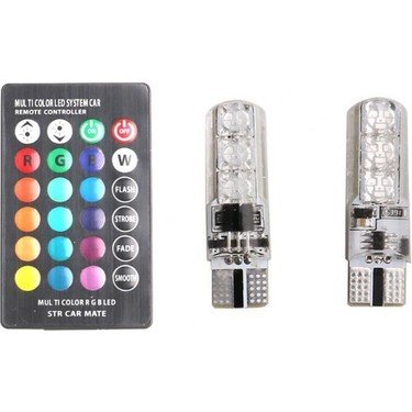 KUMANDALI RENKLİ PARK AMPULU.