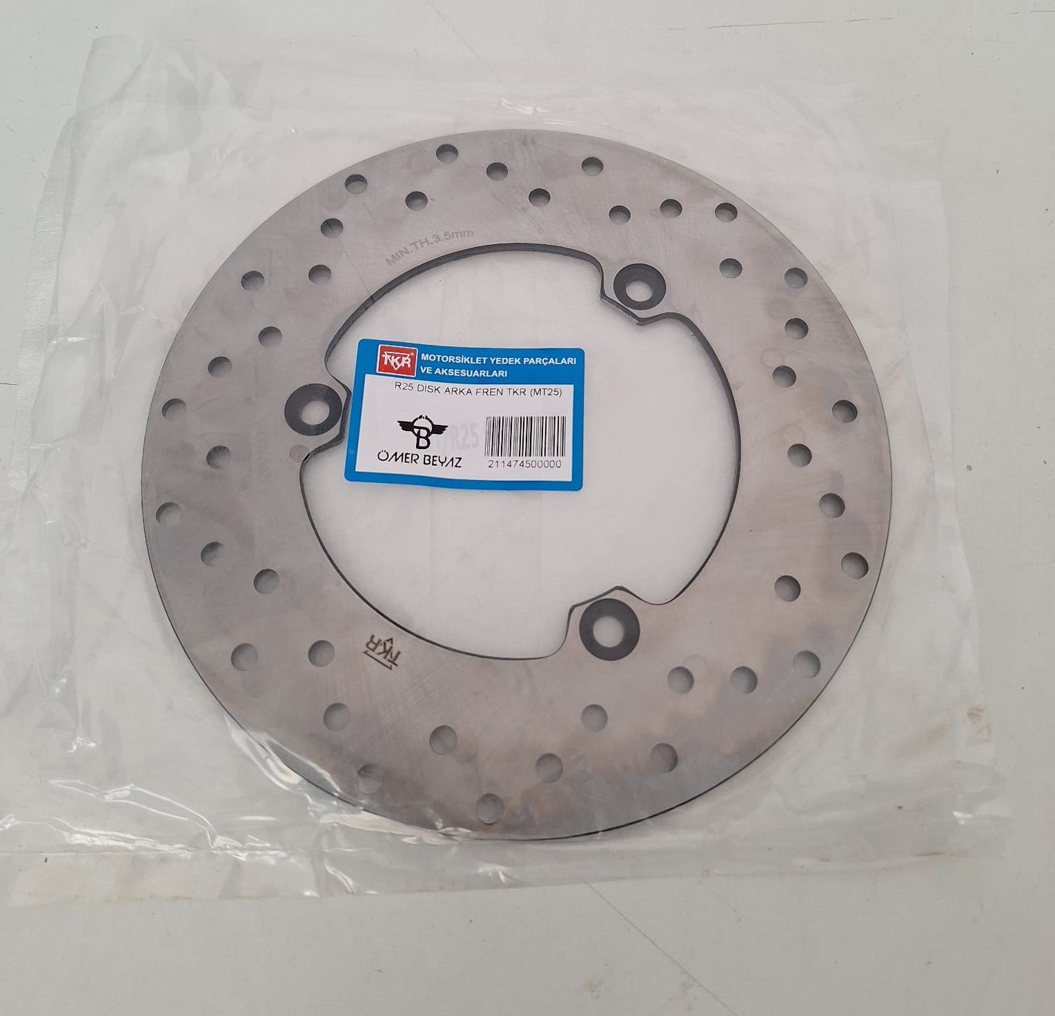 YAMAHA R25 DİSK ARKA FREN TKR (MT25)