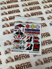 MOTOSİKLET SUZUKİ STİCKER