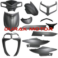 RKS BLAZER 50 cc Kaporta Seti Boyalı Aksam 12 Parça Gri