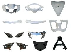 Tvs Jupiter 125 cc Kaporta Seti Beyaz 13 Parça