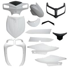RKS BLAZER 50 cc Kaporta Seti Boyalı Aksam 12 Parça Beyaz
