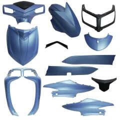 RKS BLAZER 50 cc Kaporta Seti Boyalı Aksam 12 Parça Mavi