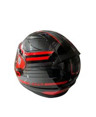 LS2 RAPID 2 CIRCUIT SİYAH-GRİ-KIRMIZI KASK